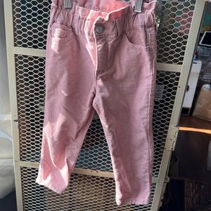 Gap Just Like Mom Jeans in Pink Corduroy size 3